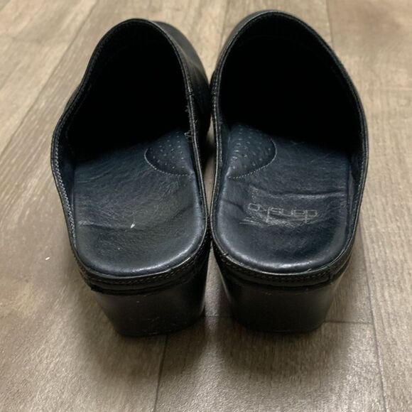 Womens Dansko Floral Nursing Medical Slip On Mules Clog Shoes - Picture 5 of 7